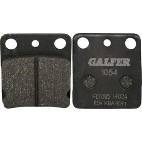 GALFER Pusiau metalinės stabdžių trinkelės Benelli / Daelim / Honda / Husqvarna / Kawasaki / Kymco / Mash / Peugeot / Suzuki / Yamaha 50-450 80-25