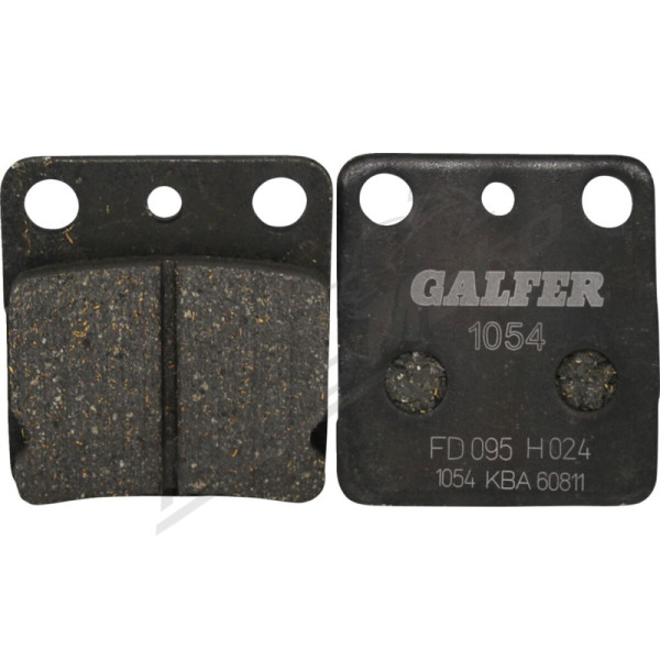 GALFER Semi-Metallic Brake Pads Benelli / Daelim / Honda / Husqvarna / Kawasaki / Kymco / Mash / Peugeot / Suzuki / Yamaha 50-450 80-25