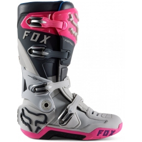 FOX Instinct Motocross Boots Pink color