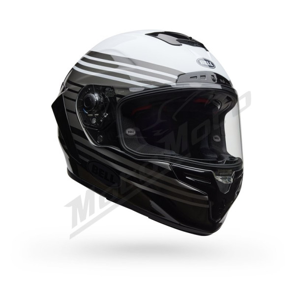 BELL Race Star DLX Flex Helmet - Dash Gloss White/Black