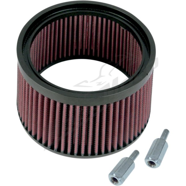 S&S CYCLE Stealth Hi-Flo Air Filter Kit Harley Davidson FLD / FLDE / FLFB / FLFBS 883-1977cc 84-25