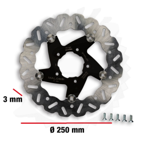 MALOSSI Oversize Whoop Floating Ø250 Stabdžių diskas Gilera Runner 125-200cc 97-04