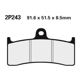 NISSIN Brake pads Buell / Kawasaki / MV Agusta 99-16