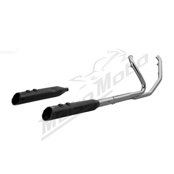 KHROME WERKS 2-into-2 Icon-SR Išmetimo Sistema Harley Davidson FLH / FLHFB / FLHR / FLHRC / FLHRXS / FLHT / FLHTCU / FLHTK / FLHX / FLHXS 1750-1977 17-26