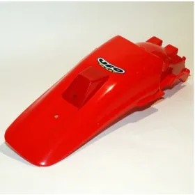 Ufo galinis sparnas su žibinto stikliuku HONDA XR 650 R 00-07 Raudona