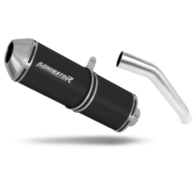 Kawasaki Z750 2007-2012 Exhaust Silencer Muffler OVR BLACK + dB killer
