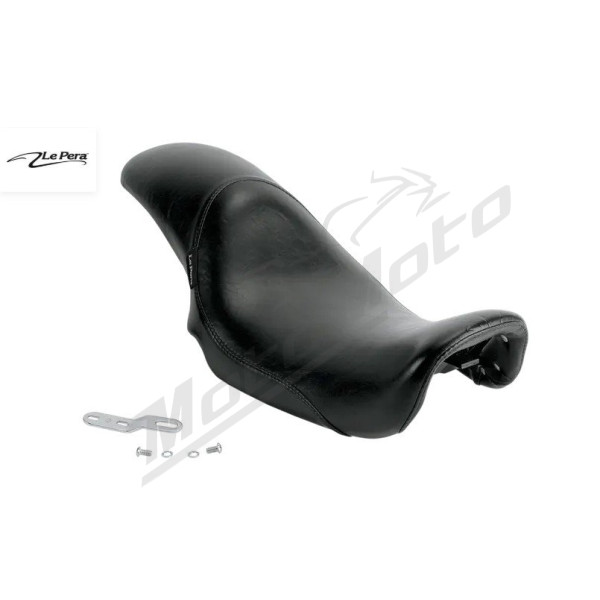 LE PERA Silhouette 2-Up Seat Harley Davidson FLD / FXD / FXDB / FXDBA / FXDBB / FXDBC / FXDBP / FXDC / FXDF / FXDL / FXDWG 1450-1800 06-17