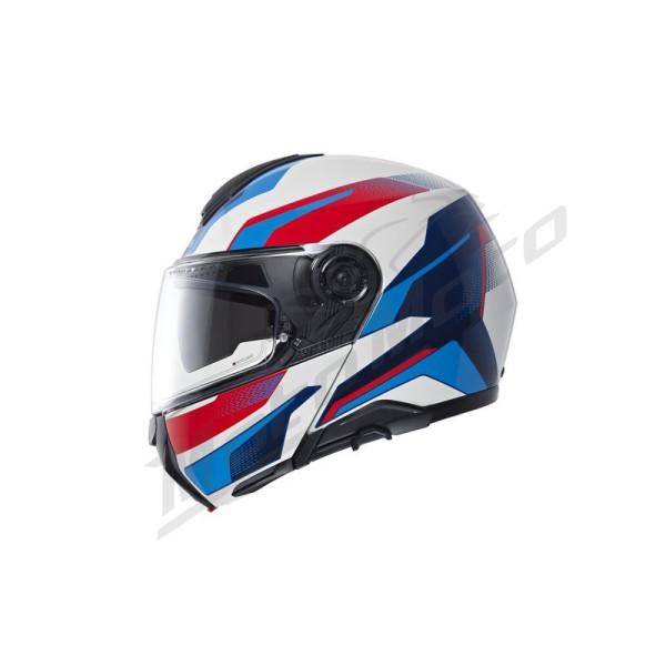 Atverčiamas Šalmas Schuberth CONCEPT Tracer Balta/Mėlyna