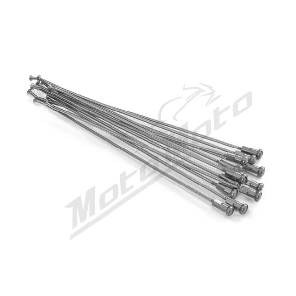 KITE Rear Wheel Spoke And Nipple Replacement Kit Silver 19" 12pcs.