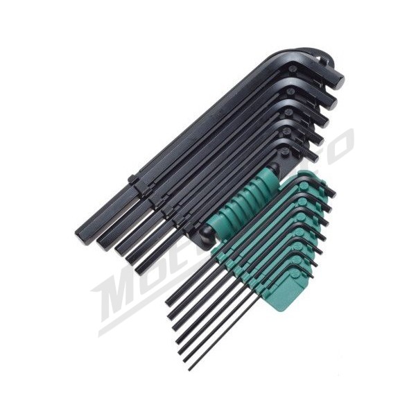 Metric hex key set MaxTuned 12pcs