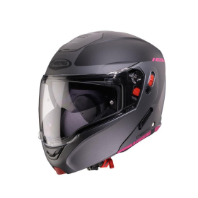 Flip-up Helmet Caberg Horus X Ray model Matte Black/Gray/Pink