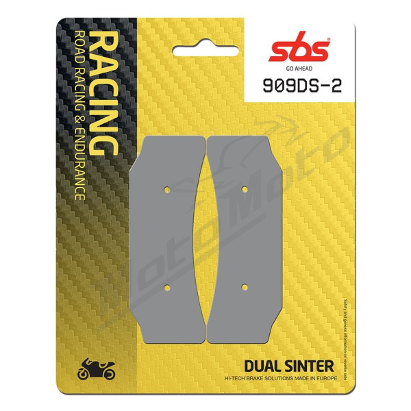 SBS DS Racing 909DS-2 Dual Sintered Brake Pads BREMBO RACING CALIPERS SBK RACING DX