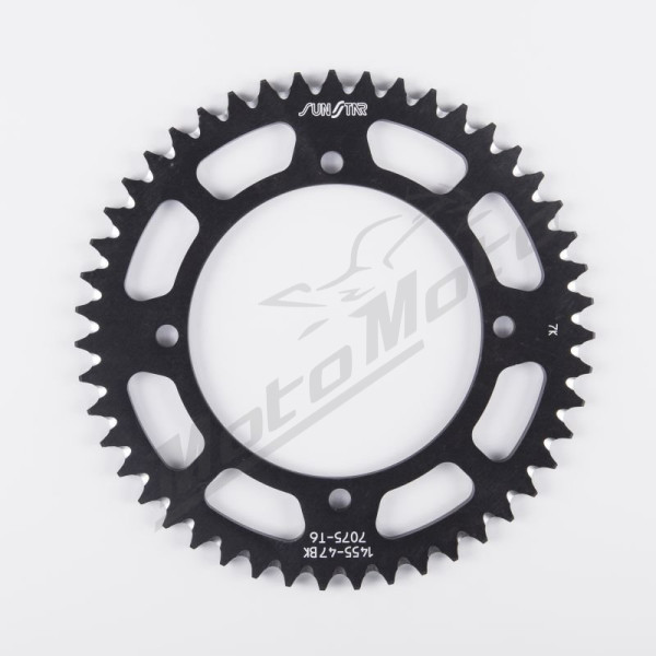 SUNSTAR 420 Rear sprocket black Honda CR 80R 85-02