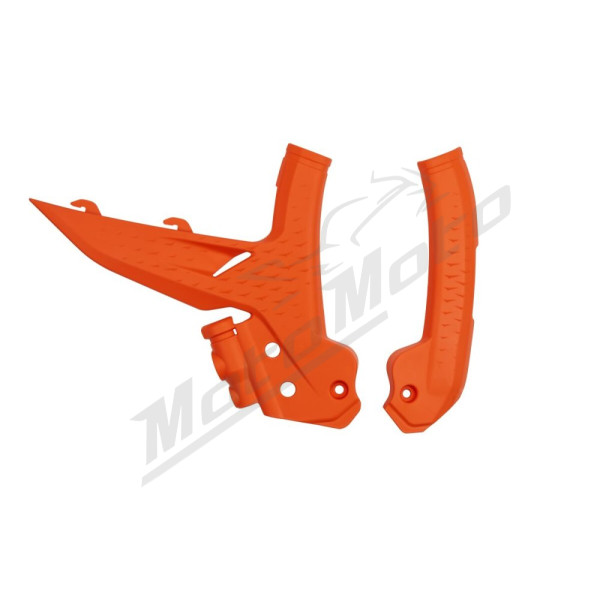 UFO Orange Frame Guards KTM EXC / EXC-F / SX / SX-F 125-500cc 23-25