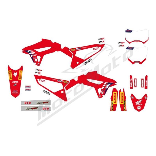 BLACKBIRD Seat Cover Team HRC graphics Honda CRF 250-450cc 21-26