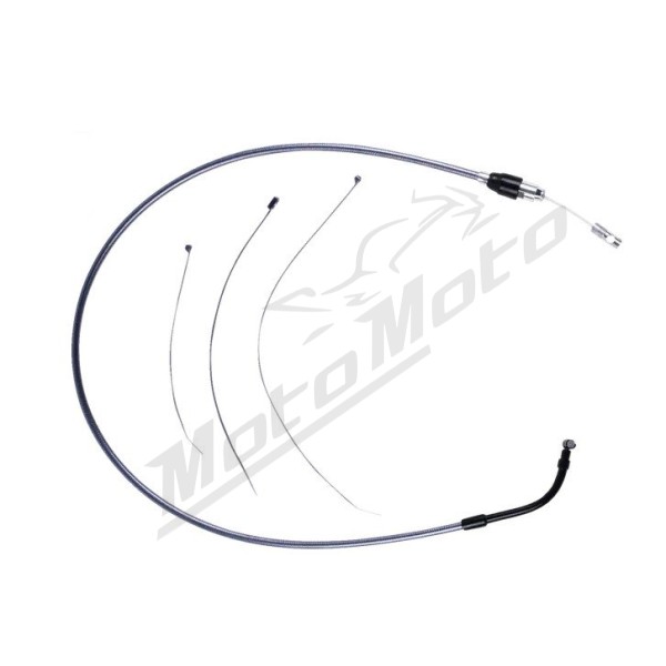 MAGNUM SHIELDING Black Pearl Quick Connect Upper Clutch Cable Harley Davidson FLTRK / FLTRX / FLTRXSE / FLTRXSTSE 1868/1977 23-24 125cm