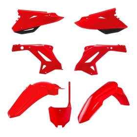 Polisport plastikų komplektas Honda CR 125/250cc 02-07 Raudona