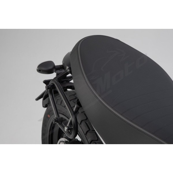 SW-MOTECH Legend Gear LC1 & LC 2 Side Bag System Brown Edition Ducati Scrambler 803 17-22