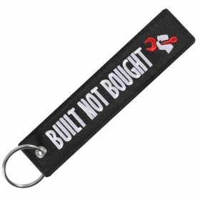 Keychain "BUILT NOT BOUGHT"