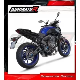 Yamaha MT 07 TRACER 2016 - 2019 Full Exhaust System Collector Silencer Titanium HP8 + dB killer