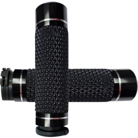 AVON GRIPS K25 Grips 25.4mm Black Harley Davidson FLD / FLHR / FLHT / FLST / FLTRX / FLSTF / FLHT 1340-1923 83-22