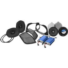 HOGTUNES Cut-In Lid Kit with Speakers/Amplifier Harley Davidson FLHTCU / FLHTCUL / FLHTCUTG 1690-1977cc 14-25