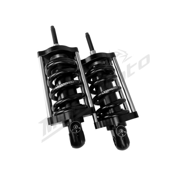 LEGEND SUSPENSION REVO-A  Standart Adjustable Softail Coil Suspension Harley Davidson FLS / FLSTF / FLSTN / FXSB / FXSTS 1450/1800 00-17  