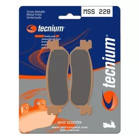 TECNIUM Maxi Scooter Sintered Metal Brake pads - MSS228 Yamaha / Keeway / MBK 125/250 98-17