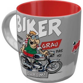 Cup MOTOMANIA BIKER CHROM 340ml