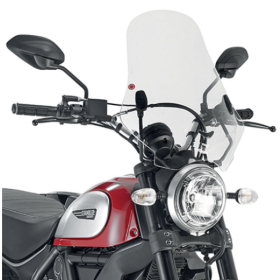 KAPPA Windshield clear 48x43.5cm Ducati Scrambler 400-800 15-21