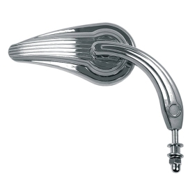 VICMA Water Drop Right Mirror OEM 5/16" - Chrome Harley Davidson (1pc)
