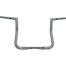 FAT BAGGERS INC. 1-1/4" EZ Install Flat Top Batwing Handlebar Chrome 32mm 91,5cm (33cm)