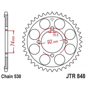 Rear sprocket JTR848