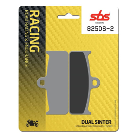 SBS DS Racing 825DS-2 Dual Sintered Brake Pads NISSIN 4 PISTON RACING CALIPER