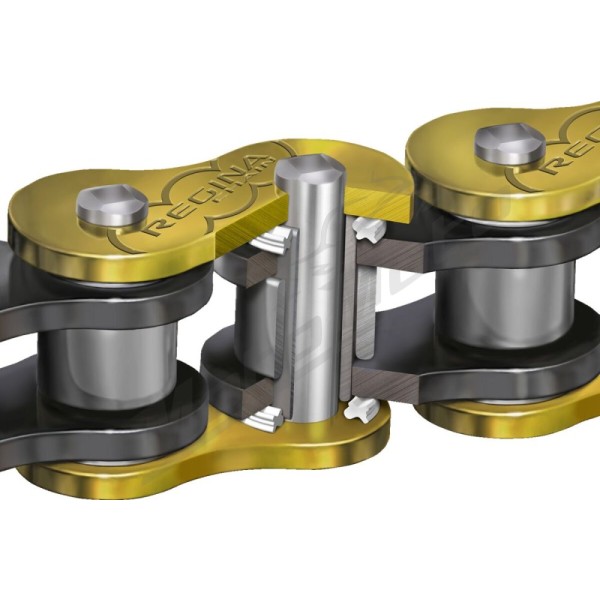 REGINA 520 ZRT Chain 110 Links Aprilia / Beta / BMW / Cagiva / Ducati / Fantic / Gilera / Honda / Husqvarna / Hyosung / Kawasaki / KTM / Kymco / Laverda / Suzuki 125-750 77-25