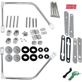SADDLEMEN S4 Quick-Disconnect Saddlebag Mounting Kit Harley Davidson FLDE / FLS / FLSTF / FXSTB / FXSTS 1340-1800 85-19