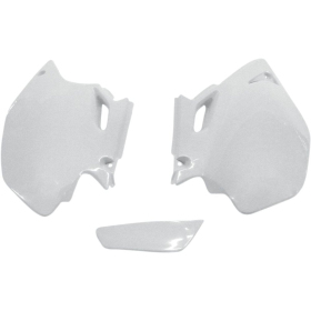 UFO Side Panels Yamaha WRF 250-450cc 03-06 White
