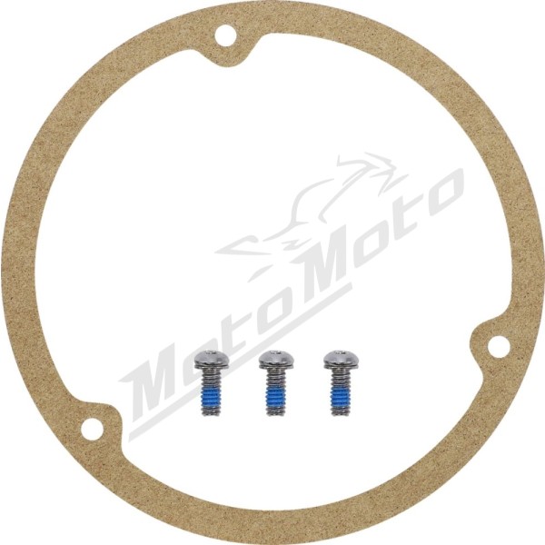 DRAG SPECIALTIES Live to Ride Derby Cover Harley Davidson FLH / FLHC / FLHR / FLHRCI / FLHRI / FLHS 1340cc 79-99
