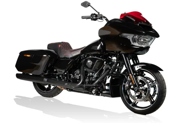 DRAG SPECIALTIES Adjustable Mirror Long Stem (18 cm) Black Edition M8