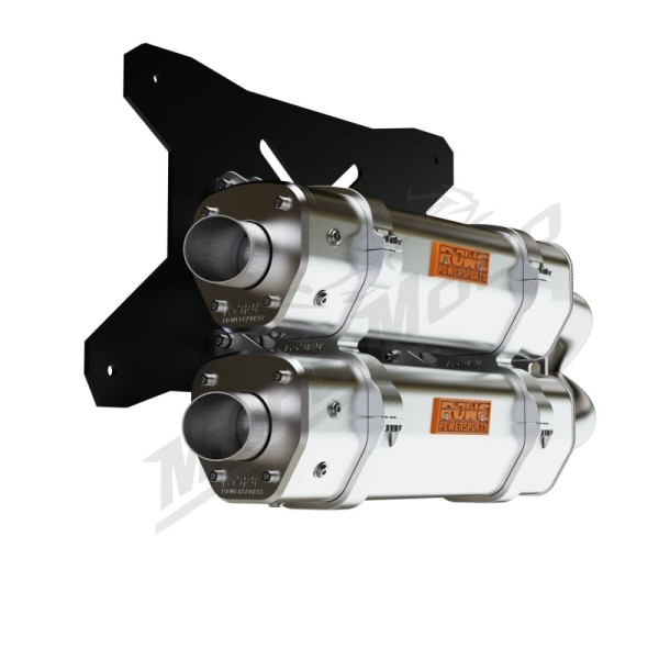 RJWC POWERSPORTS APX Aluminium Slip-On Muffler Polaris RZR Pro XP 1000cc 20-24