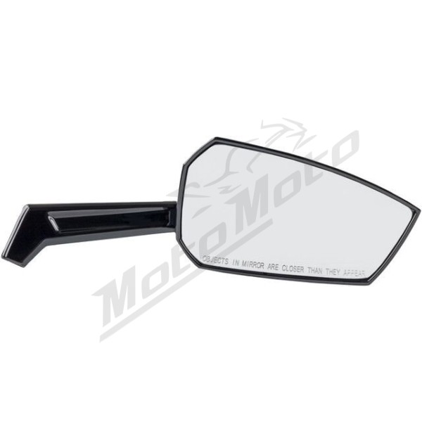 KURYAKYN Enygma Black Mirrors 2pcs Harley Davidson FLDE / XL / FLHX / FXSTB / FLSTSE 883/1868 08-26