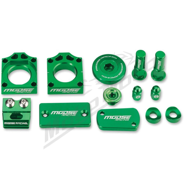 MOOSE OFFROAD HARD-PARTS Bling Pack Kit Kawasaki KX 250-450cc 09-17
