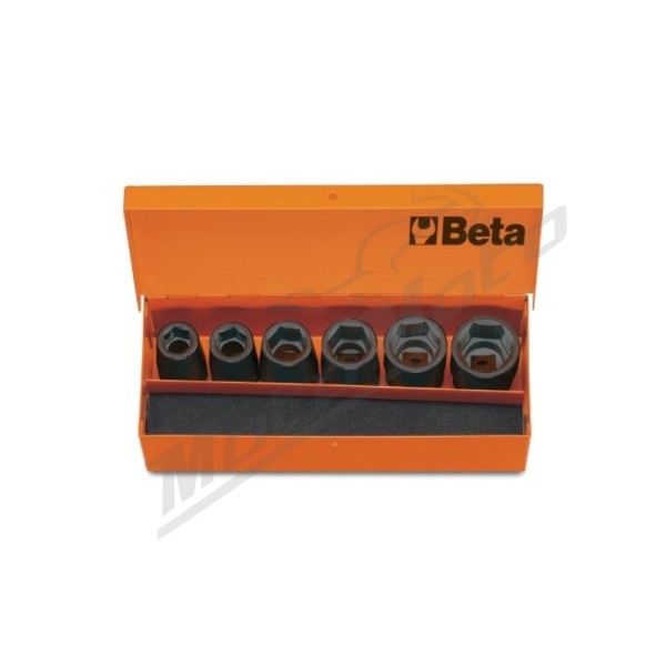 BETA Set of 6 1/2" Impact Sockets
