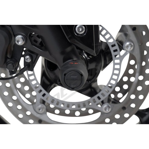 SW-MOTECH Priekinės ratų ašies dangteliai Triumph Daytona / Moto2 / Street Triple / Tiger / Trident 660-765 