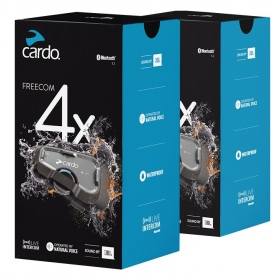 Cardo Freecom 4x Duo pasikalbėjimo įranga 2kompl.