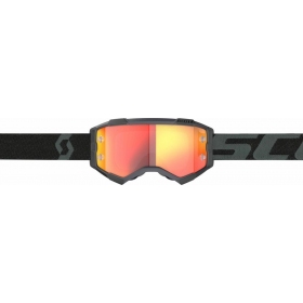 Off Road Scott Fury Black Goggles (orange lens)