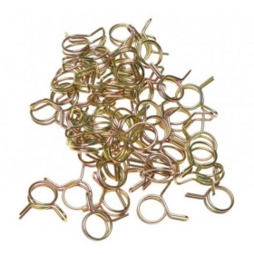 FUEL HOSE CLAMP, DIA. 6mm 50 PCS PACK