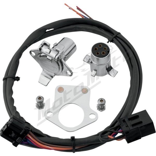 KHROME WERKS Plug and Play 5 laidų jungtis, skirta HD Touring modeliams Harley Davidson FLHR / FLHRC / FLHT / FLHTC / FLHTCUI / FLSTC / FLTRI / FLTRU 1340-1690 97-13