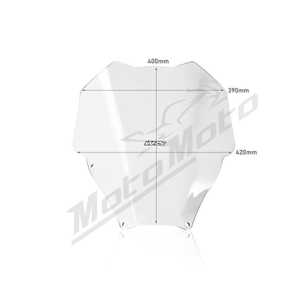WRS Windscreen for Scooter Clear Honda NSS 125-350cc ABS 21-24