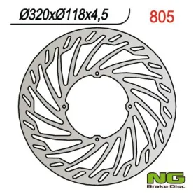 NG Front Fixed Brake Disc 320X118X3mm Honda CR / XR 250-650cc 84-07